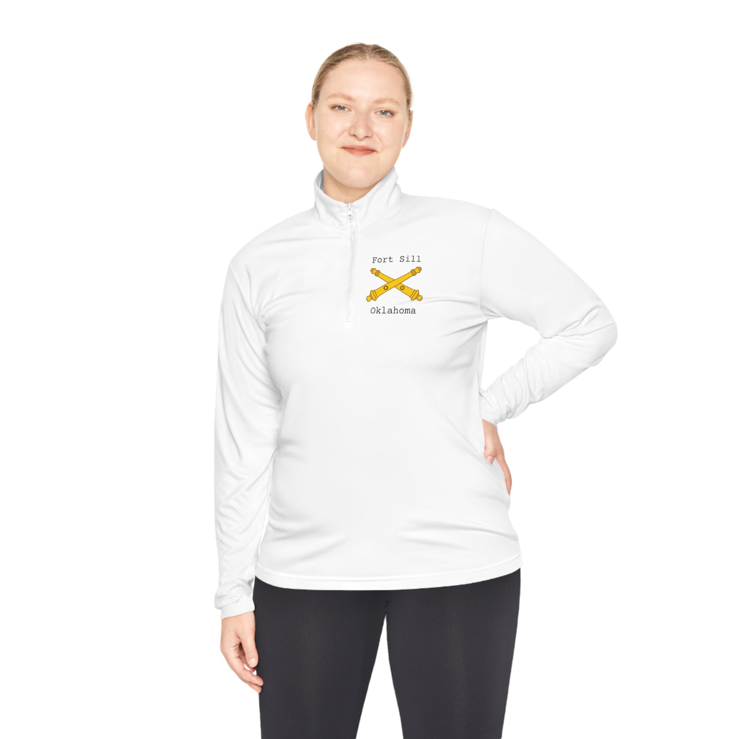 Fort Sill Unisex Quarter-Zip Pullover