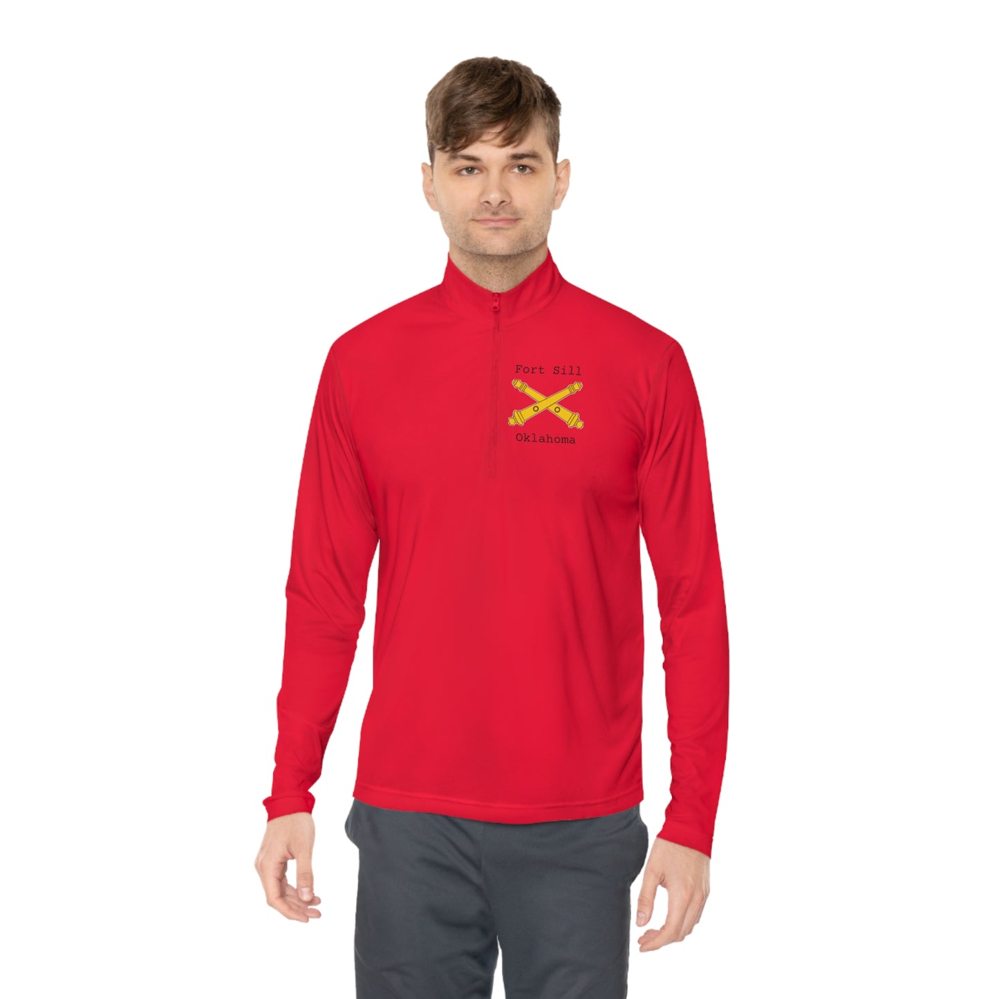 Fort Sill Unisex Quarter-Zip Pullover