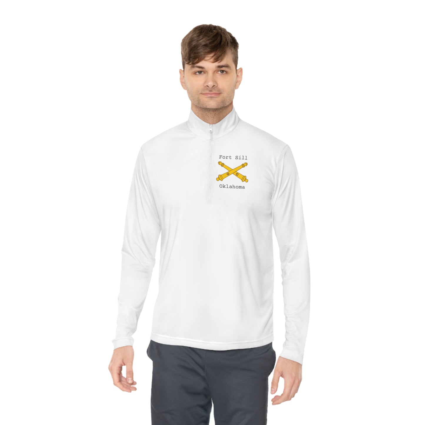 Fort Sill Unisex Quarter-Zip Pullover